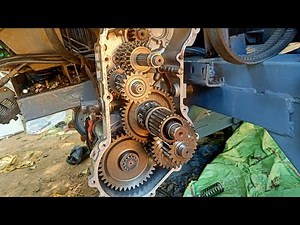 Kubota harvester G68 transmission repair HST