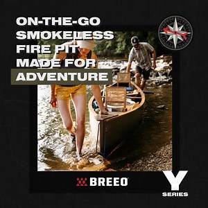 With the Y Series, you're getting a versatile and portable adventure fire pit made here in the USA. | Breeo