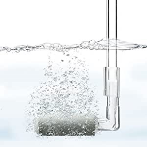 CO2 Diffuser with U-Shape Connecting Tube, CO2 Atomizer for Aquarium Planted Tank, Keeps Aquarium Plants Healthy with CO2 Injection, Easy to Setup