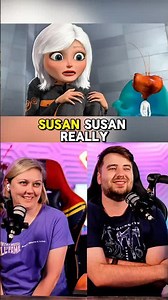 Susan!😱 Monsters vs. aliens reaction!
