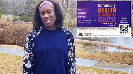 Enter for a chance to win one of 20 $100 Commissary gift cards! PLUS check out the Health & Wellness Expo executing at 50 Commissaries. They will have sampling, prizes, coupons and more! Click here for more info and to enter! http://bit.ly/3Tg8Zxe #commissary #healthandwellness | My Military Savings