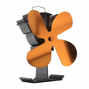 [Hot Item] Non Electric Self Powered High Speed Mini Heat Powered Wood Log Coal Pellet Stove Fan Fireplace Fan