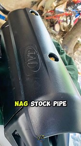 Aray ko!! Stock is good 😅 #StockPipe #stockisgood #MgaYawa | Motobakal 2.0