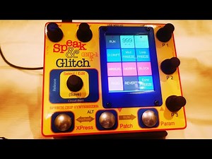 The GND-1T (Speak & Glitch GND-1T) | Circuit Bent Speech Chip Synthesizer