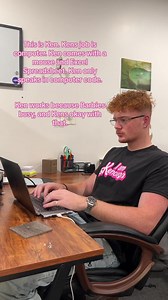 Kens Job Is Computer 💻 #ken #barbie #hiken #hibarbie #computer #busy #worklife #hesjustken #kenough #candles #candlesofinstagram | Malicious Women Co.