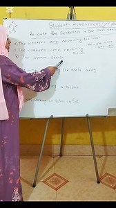 32K views · 968 reactions | Students assessment (2nd phase) 2025 #Class5 English, write the sentences into past form | Jahanara Irin | Facebook