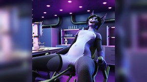 Furry belly inflation pregnant Asha agreed to participate in an interesting experiment