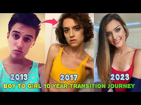 Boy to Girl 10 Year Transition Journey Timeline | Male to Female Transition | MTF Transition