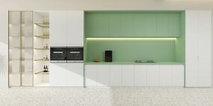 [Hot Item] Premium Solid Wood Cabinet Outdoor Wooden Modern Furniture Wholesale Kitchen Cabinets Factory