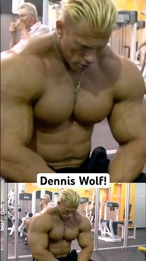 Dennis Wolf building a massive back & triceps during Battle For The Olympia 2006.