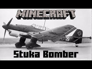 Minecraft Vehicle Tutorial: Junkers Ju 87 Stuka