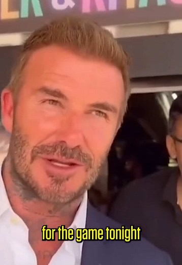 David Beckham's Hilarious Menu Mishap