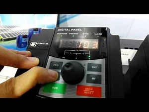 Powtech solar pumping inverter