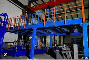 [Hot Item] Warehouse Storage Square Tube Post 2000kg for One Sqaure Meter Loading Capacity Powder Coated or Galvanized Floor Decking Steel Platform