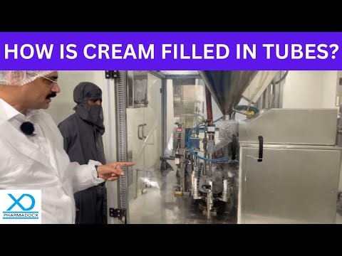 How is Cream filled in Tubes? Tube Filling Machine | Pharmadocx Consultant