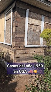 Casas del año 1950 en USA 🇺🇸 #construction #remodelacion #reels #viral #usa #mexico | Construcción latina