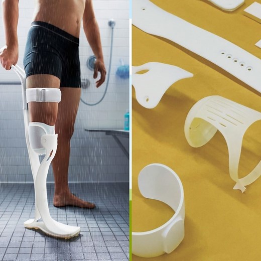 Lytra Prosthetic Leg Makes Showering Doable For Amputees