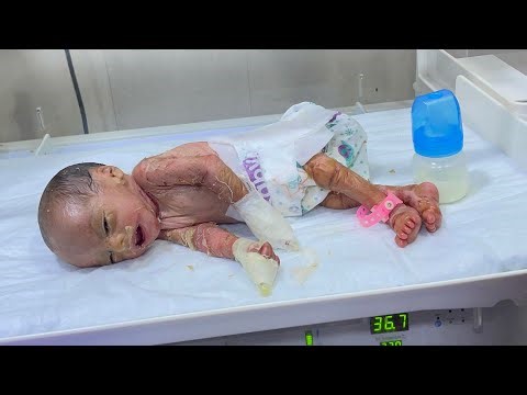 Collodion Baby Day 4 | Skin Care & Feeding Update | Neonatal Journey