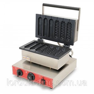 Апарат КОРН-ДОГ для приготування вафлі на паличці GoodFood CM6A (3 3), ціна: 6384 ₴, купити на Prom.ua