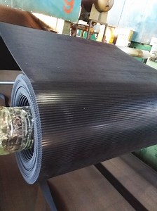 [Hot Item] 3mm -8mm Fine Ribbed Wide Rubber Sheet Rolls Mat