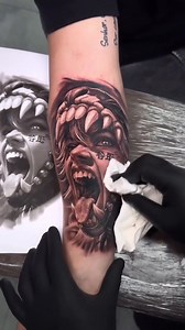 Realistic tattoo on inner arm, do you like it? #tattoo #tattooart #artwork #realismtattoo #stenciltattoo #realistic #asmrtattoo #asmrvideo #tattooideas #ink #tattooartist #johntattoo #studiotattoo #foryoupage | John tatto