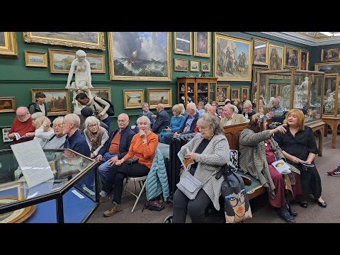 Salford Art Club Exhibition Prize Giving Ceremony 2025.