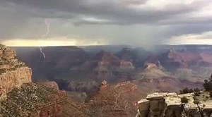 3.9K reactions · 2.8K shares | Grand Canyon lightning in slow motion. (NPS Video by Erin Whittaker) -etw | Grand Canyon National Park | Facebook