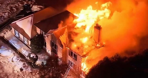 Firefighters struggle to battle weekend fires amid freezing temperatures