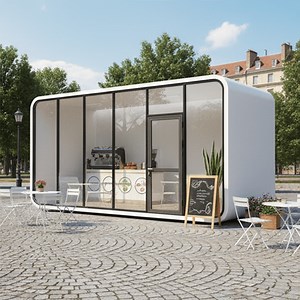 [Hot Item] Modern Prefabricated Mobile Space Capsule Home for Sale