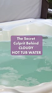 The Secret Culprit Behind CLOUDY HOT TUB WATER There’s GUNK built up INSIDE your Hot Tub pipes This causes… Cloudy Water Smelly Odors Scum Lines Slime Use a Hot Tub Plumbing Cleaner every 3-4 months to remove biofilm build up Need More Hot Tub Help? Leave a Comment and Follow Us for More Tips! . . . . #hottub #spa #hottubcare #spacare #hottubmaintenance #spamaintnance #hottubchemistry #spachemistry #swimuniversity #dyk #helpful #hottubtips #spatips #spaguide #hottubguide | Swim University