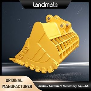 [Hot Item] Good Price Screening Sieve Bucket for Excavator Loader Backhoe Excavator Hydraulic Rotating Skeleton Bucket