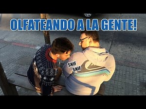 SNIFFING IN PUBLIC!