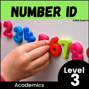 Number ID: ABA Program to teach identification of written numbers