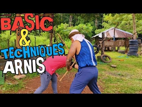 HOW TO USE ARNIS STICK/hand to hand combat drill