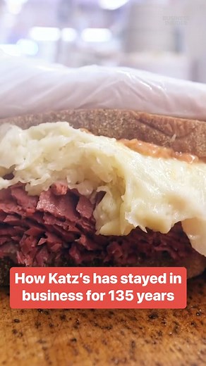 No one does a pastrami on rye better than Katz’s Delicatessen. #nyceats #pastrami #katzs | Business Insider