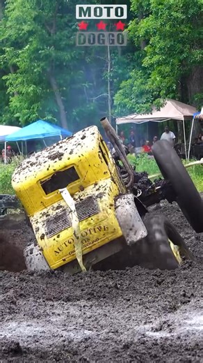 Could have hot-rodded it, but created this masterpiece instead! Just as cool, and handier for getting out of Glastonbury car park! 😂 Via @motodoggo505 One of the coolest mud trucks at #perkins #mudbog | Hagerty UK