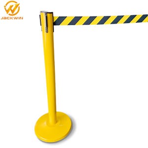 [Hot Item] Museum Exhibition Barrier Stanchion Stanchion with Rope Queue Stanchion