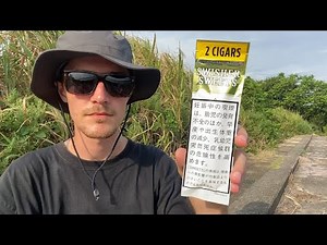 Smoking a Swisher Sweets Cigar from JAPAN..