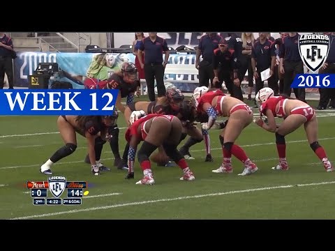 LFL 2016 Highlights | Omaha Heart vs Chicago Bliss Week 12 Highlights