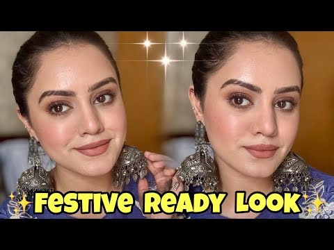 Festive Glam Makeup Tutorial for Beginners ✨ Mars Cosmetics Full Face ✨ Kp Styles