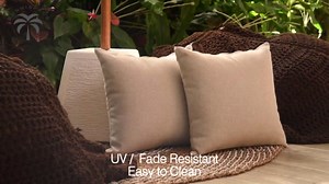 Outdoor Pillow Covers 20x12 inches (Pack of 2, Inserts not Included). Made in Taiwan 100% Solution-Dyed Polyester Fabric, Oeko-TEX Standard 100 Certified Health Protection. (Terracotta)