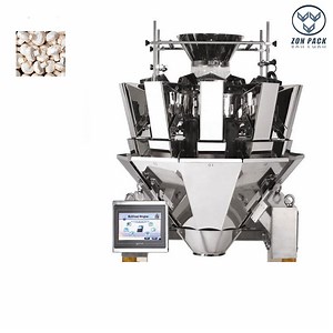 [Hot Item] PLC Control 10 Head Weigher Mushroom Onion Weighing Machine Scale