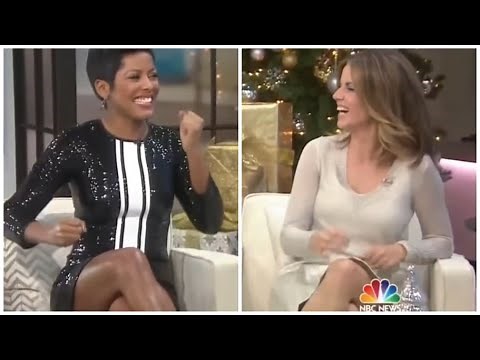 Tamron Hall VS Natalie Morales - Two american journalist, sexy and hot. Sensual legs..and feet!!!