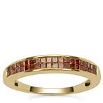 Red Diamond Ring in 9K Gold 0.5ct