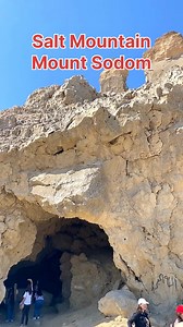 30K views · 1.6K reactions | Salt Mountain, Mount Sodom, Lots Wife Pillar of Salt | Visit Israel From Your Home | Facebook