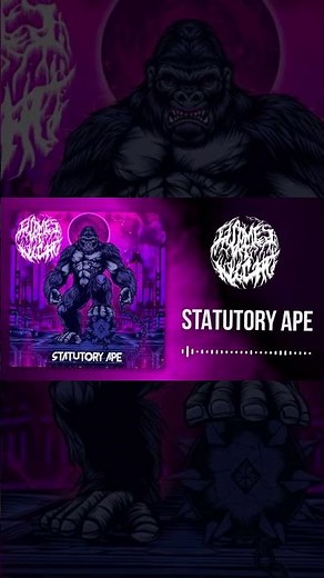 IT COMES AT NIGHT "STATUTORY APE" (THE BLACK DAHLIA MURDER COVER) OUT NOW!