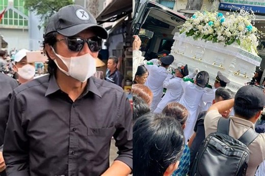 Lễ động quan Ngọc Trinh: NSƯT Công Ninh đến tiễn biệt lần cuối, một chi tiết gây chú ý