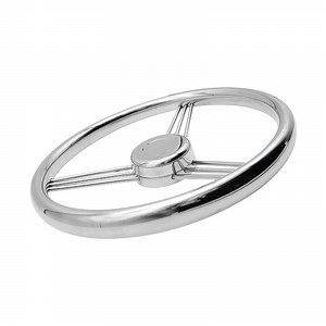 [Hot Item] 316 Stainless Steel Marine Steering Wheel Boat Steering Wheel Stainless Steering Wheel