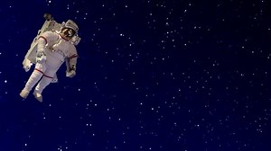 Astronaut On Spacewalk Floating Outer Space Stock Footage Video (100% Royalty-free) 24374390 | Shutterstock