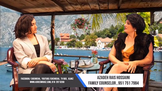 Asre Emrooz Tv, Azadeh Rais Hosseini , Nasi Nassiri | Chehreha چهره ها